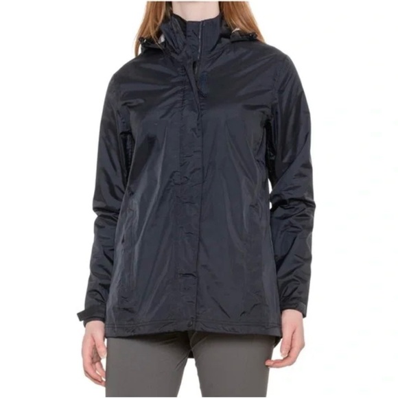 Cambridge Dry Goods Jackets & Blazers - Cambridge Dry Goods Womens Hooded Rain Jacket Waterproof Outerwear Size M